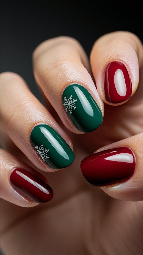 festive colors of christmas