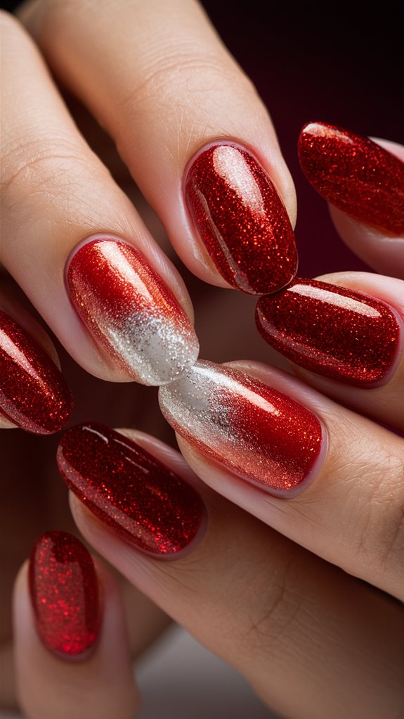 sparkling crimson color blend