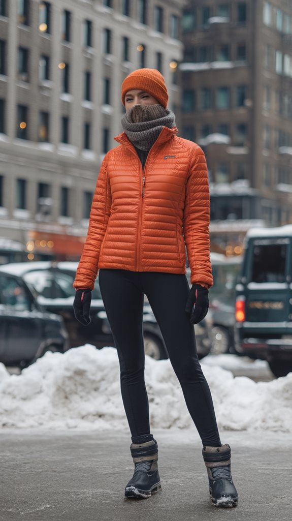 stylish padded outerwear option