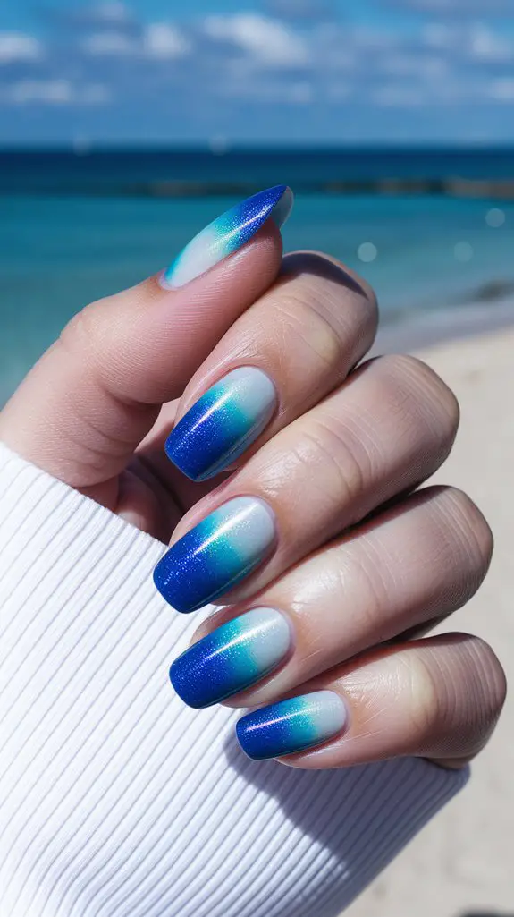 coastal gradient color scheme