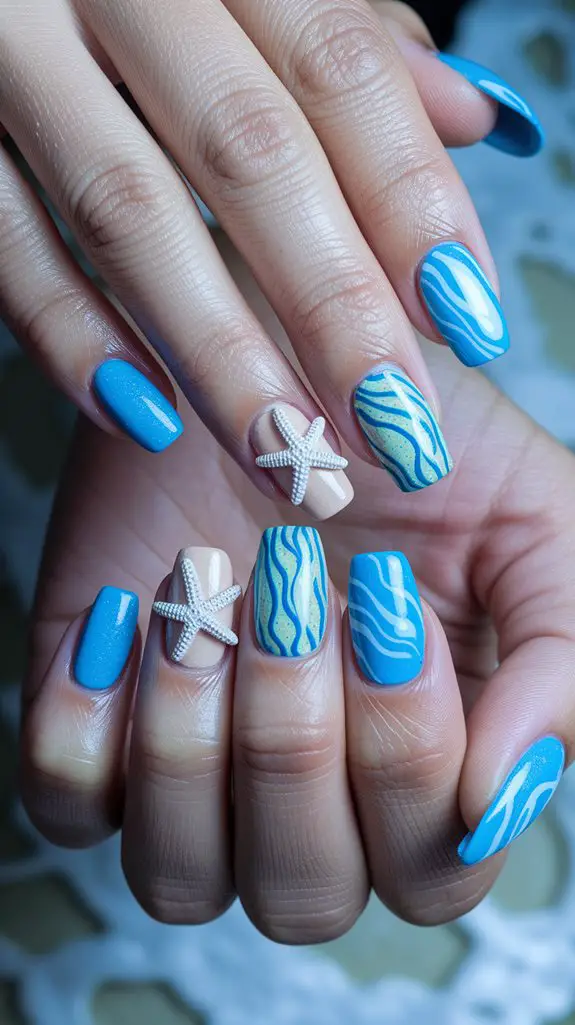 decorative marine themed accents