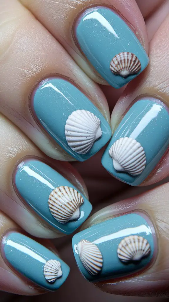 decorative shell designs showcased