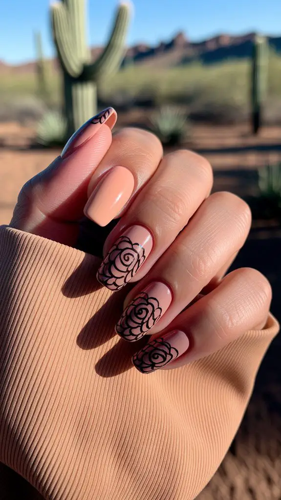 desert inspired floral sophistication