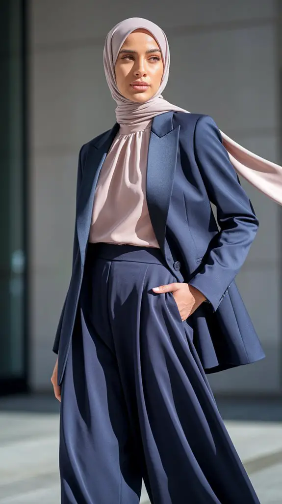elegant suit ensemble attire