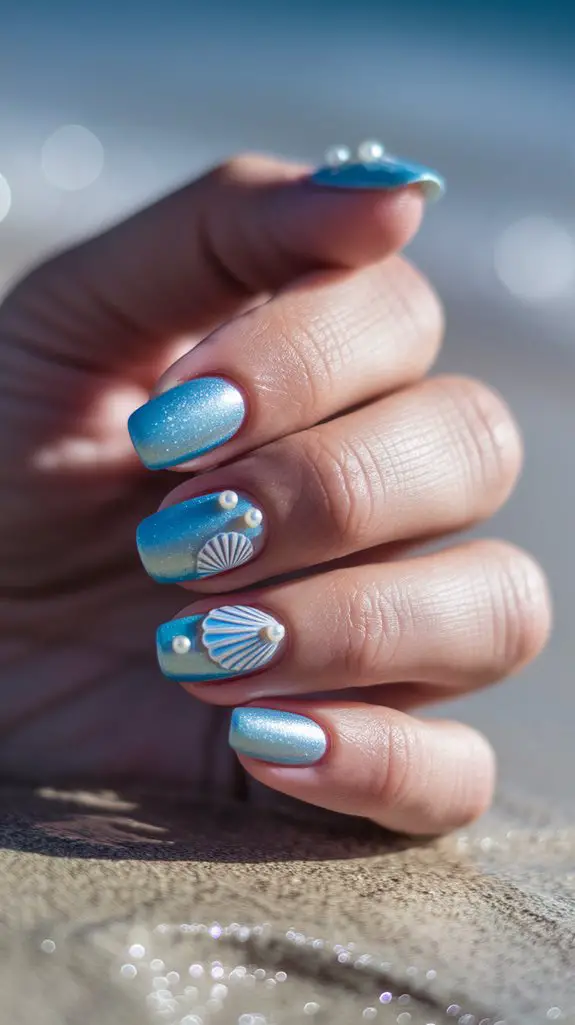 ocean inspired smooth texture