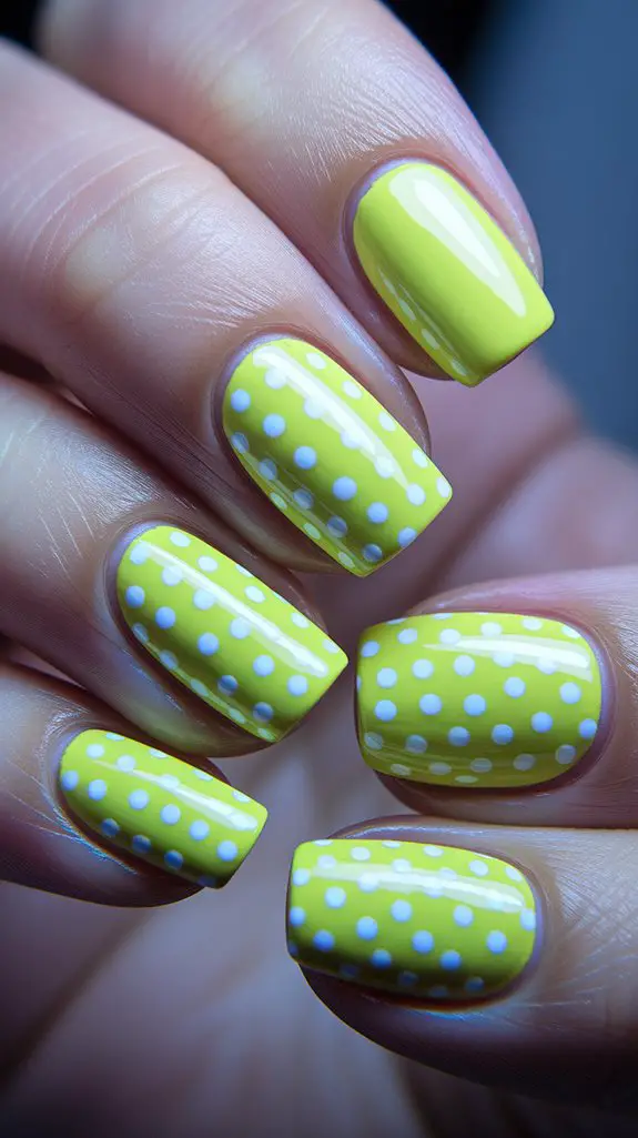 vibrant spotted fabric pattern
