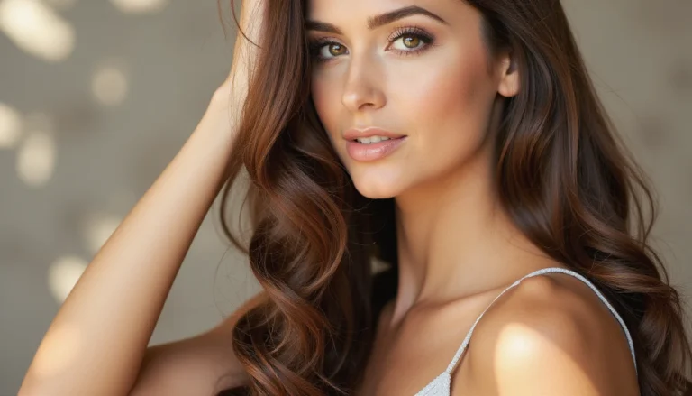 Make long hair look good