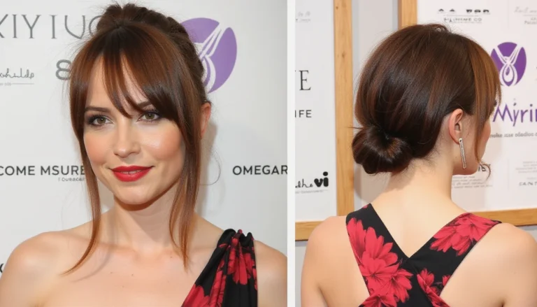 hair cut for slight round face