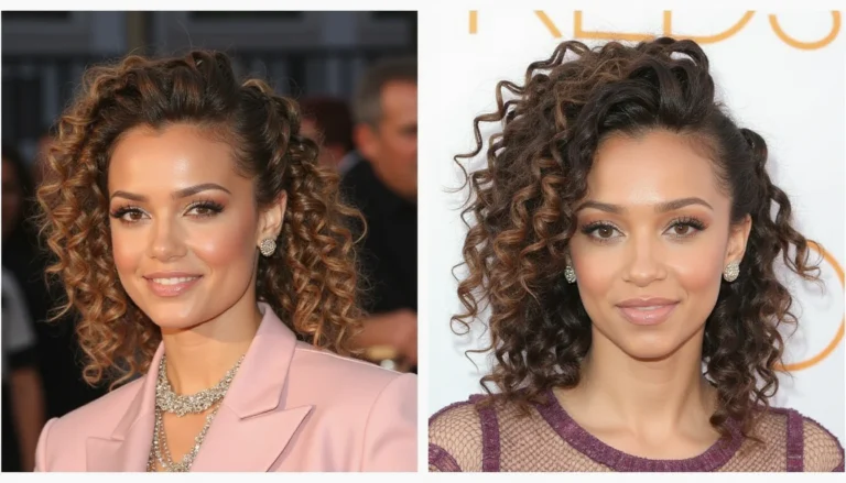 Cute curly hairstyles