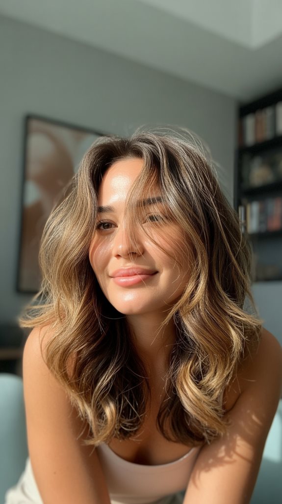 effortlessly chic shoulder length cut