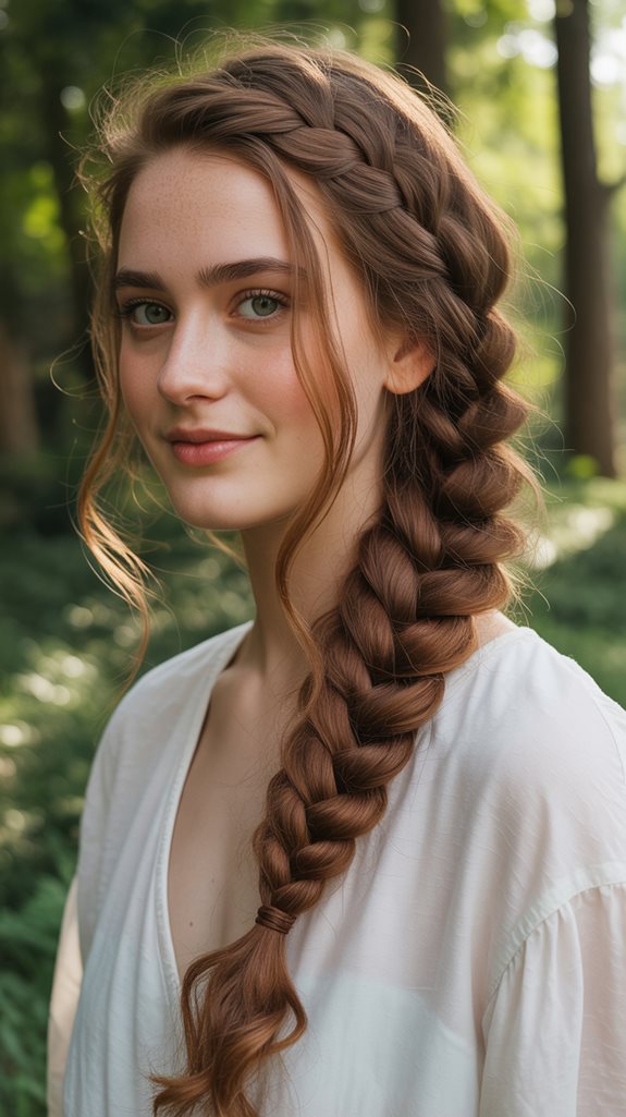 fishtail braid styling technique