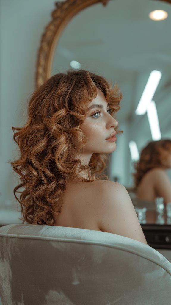 layered curls for movement