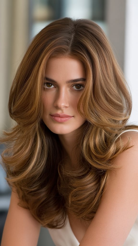 layered highlights for vibrant style