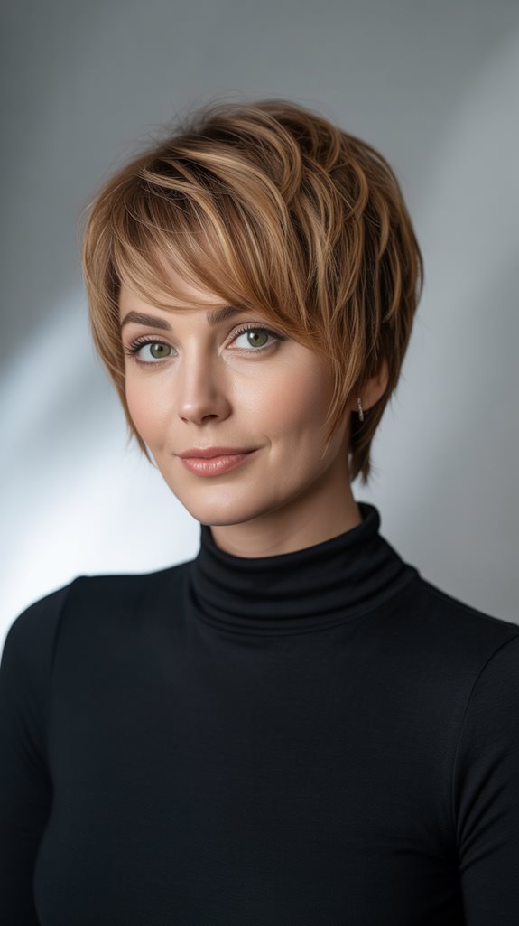 layered pixie cut benefits