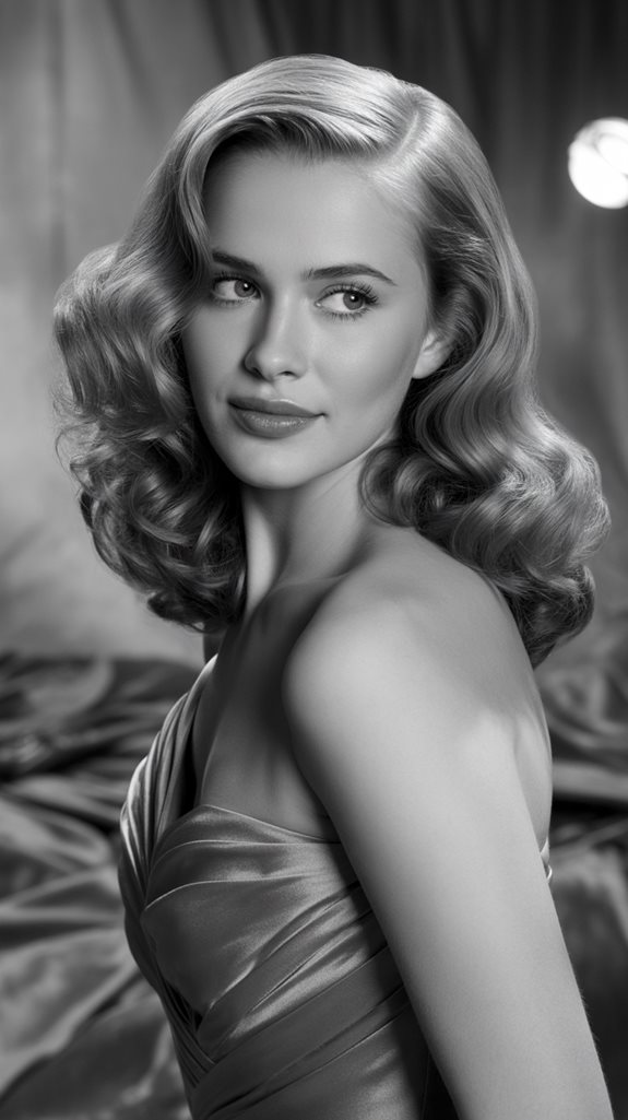 timeless hollywood hairstyle elegance