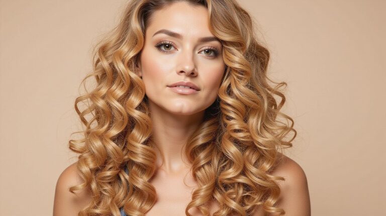 blonde curly hairstyles for women