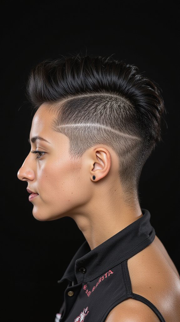 bold women s mohawk styles
