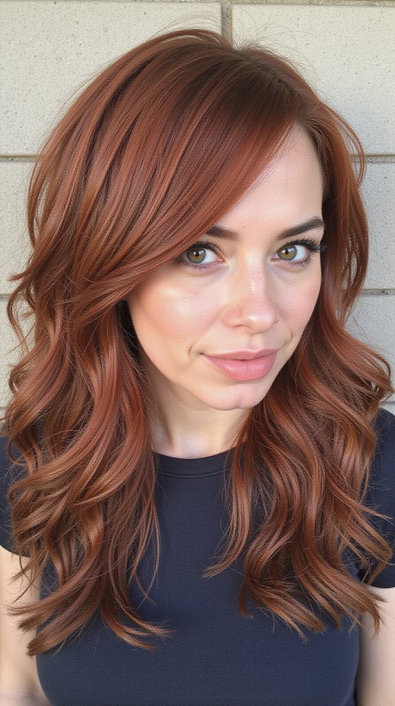 edgy layered butterfly shag