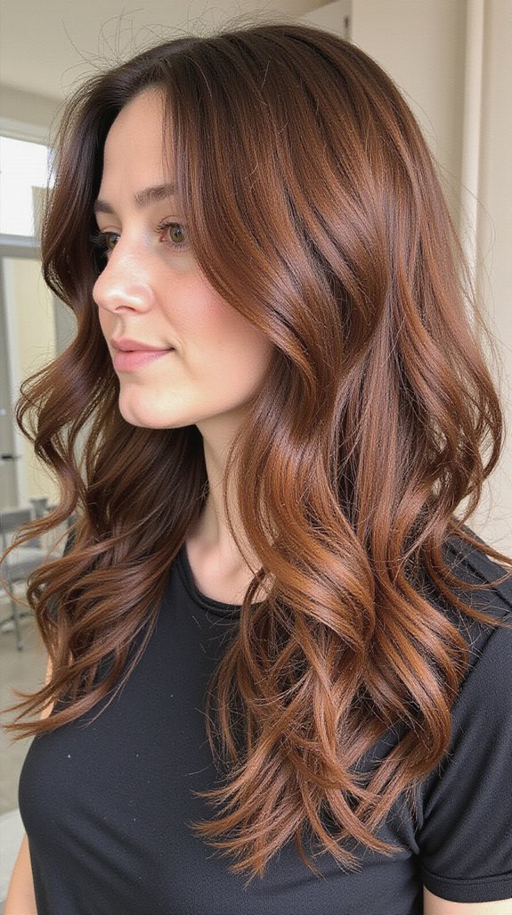 feathery ends natural movement