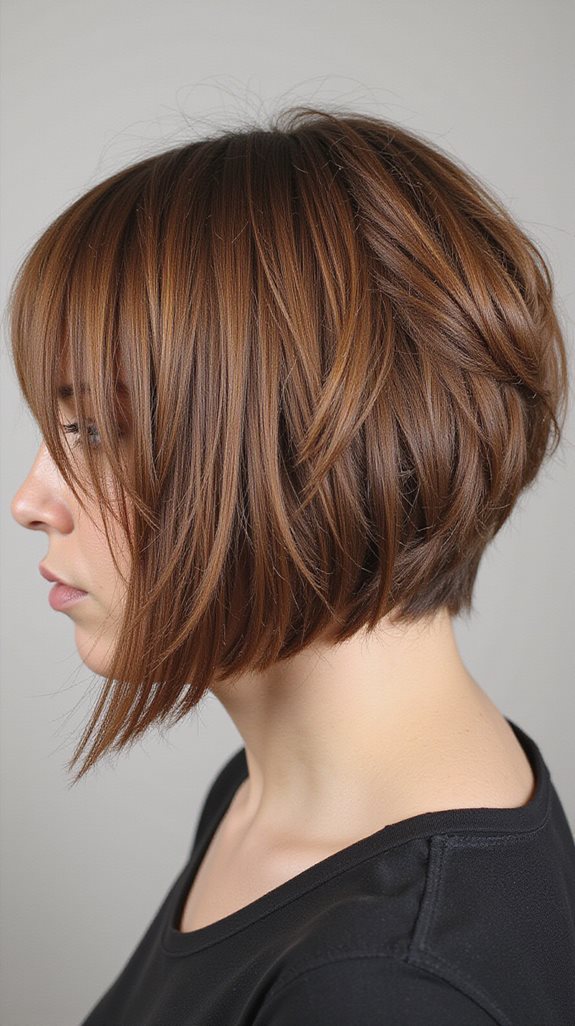 graduated bob styling techniques