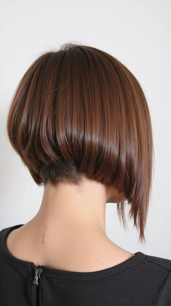 inverted bob with volume