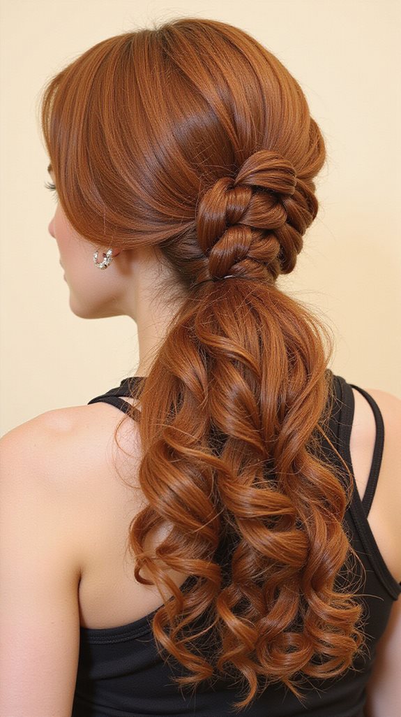 pulled through ponytail technique explained