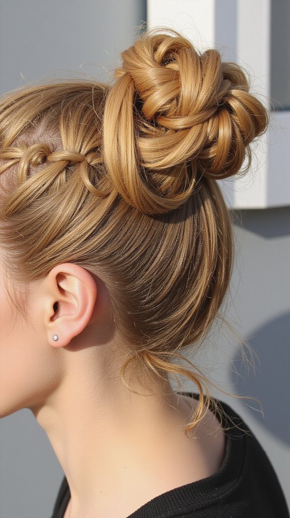 sleek sophisticated customizable updo