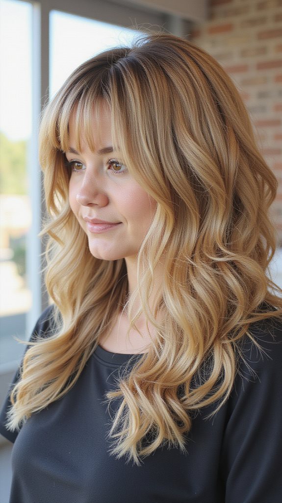 soft layers elongate round faces