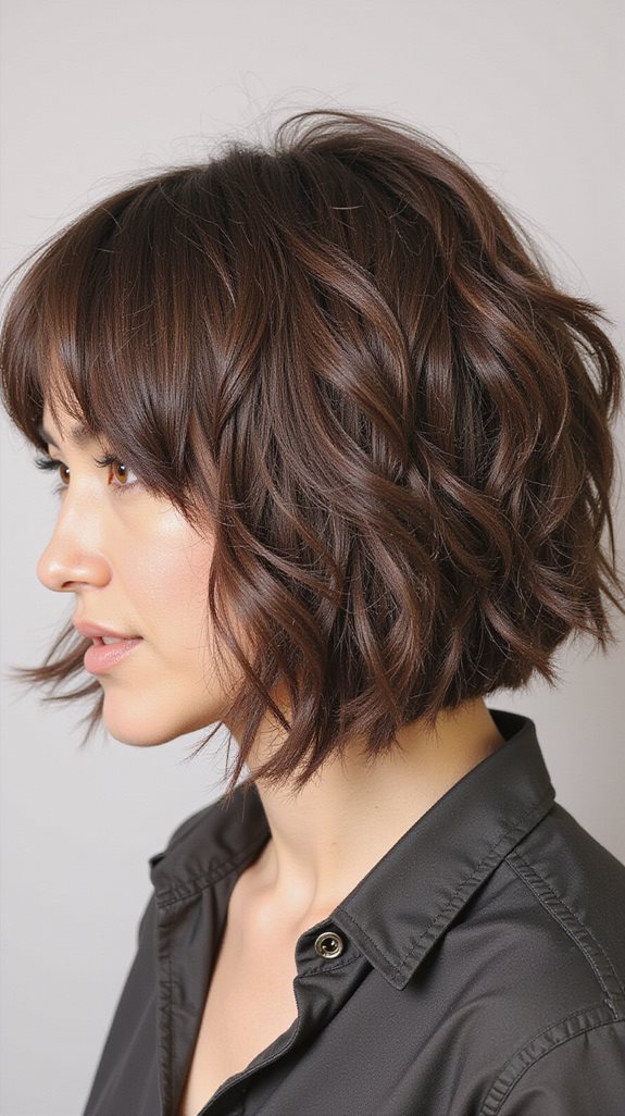 versatile textured bob hairstyle