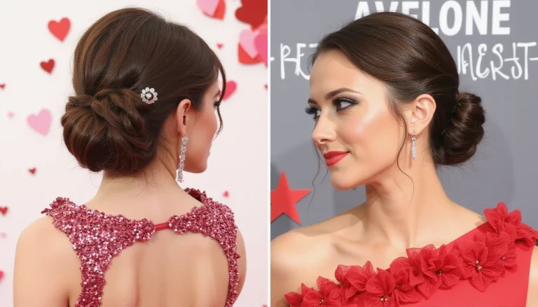 Valentine day Hairstyles