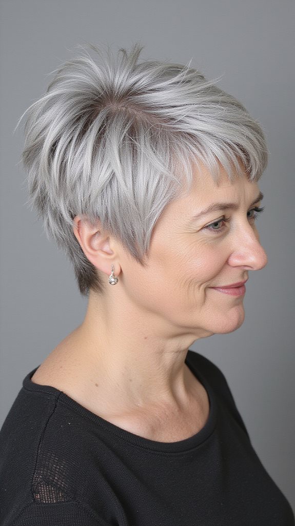 bold edgy dimensional haircut