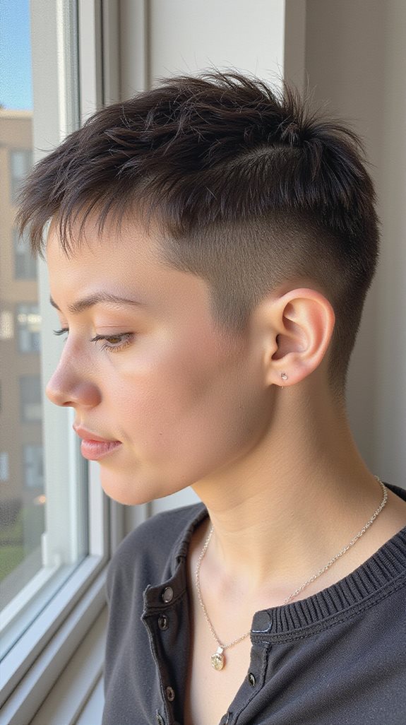 buzzed pixie cut convenience