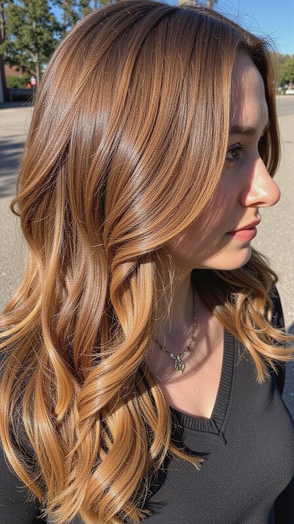 caramel highlights for dimension