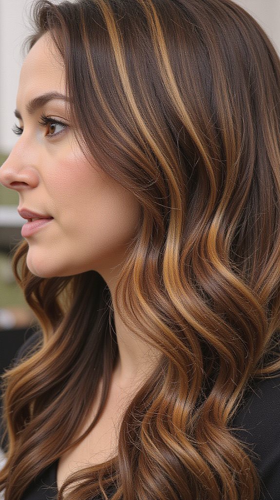 caramel highlights for dimension