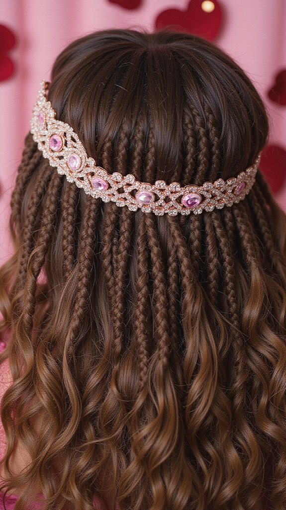 crimped waves with glamour