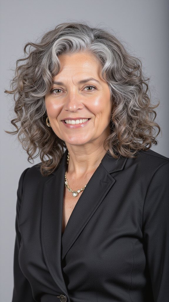 defined layers for curls