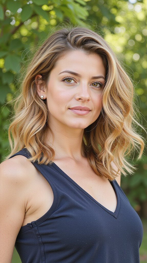effortless beach wave styling