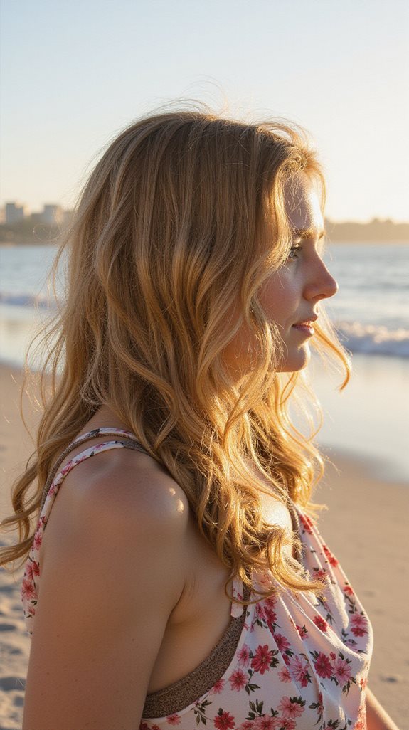 effortless beach wave styling