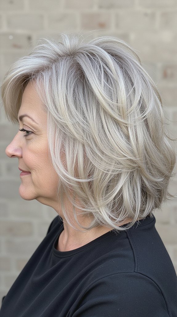 feathered shag for maturity