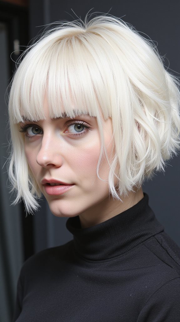 gwen stefani inspired blonde bob