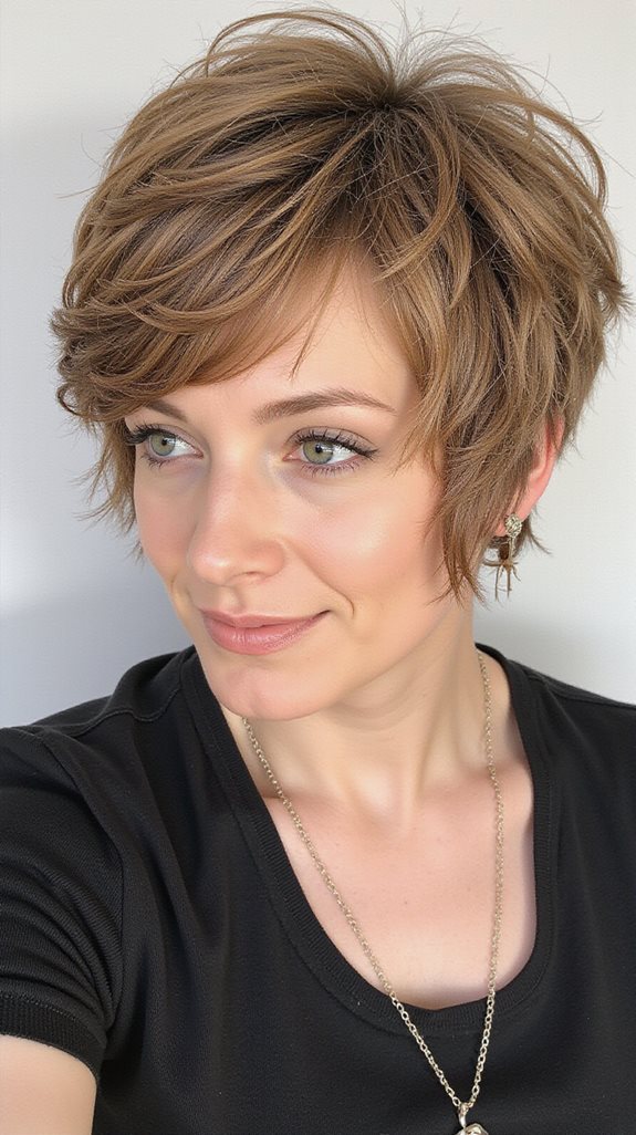 layered shag for elongation