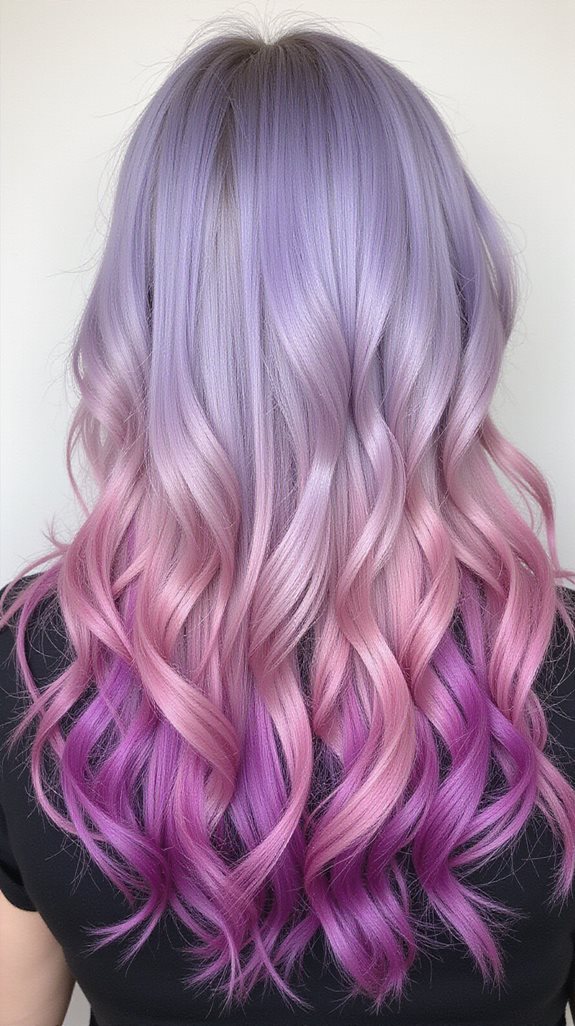 pastel color melting technique