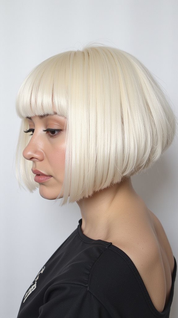 precision cut mod bob hairstyle