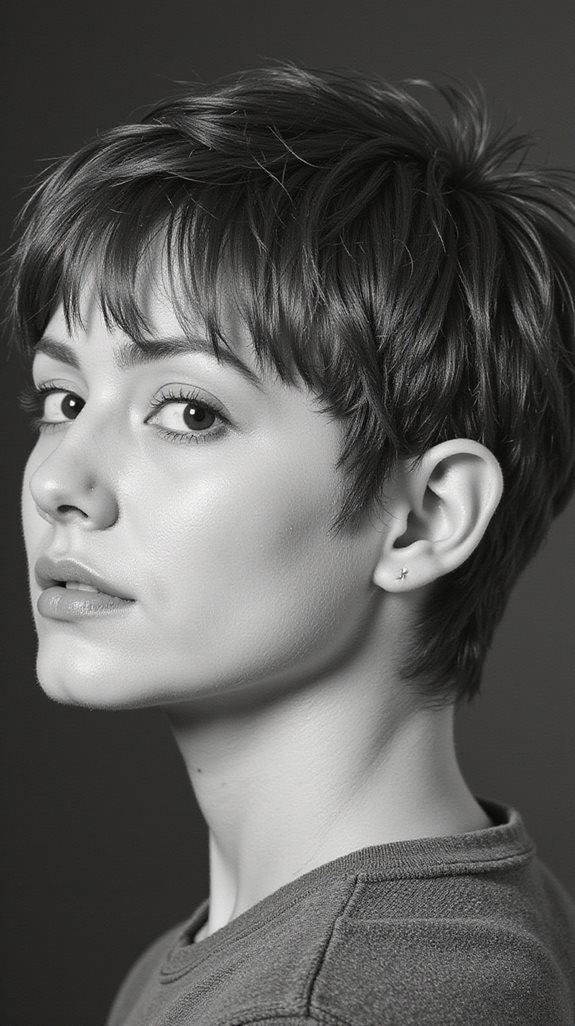 riot grrrl punk pixie hairstyle