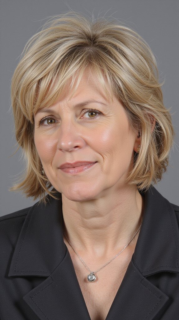 soft shag straight hair