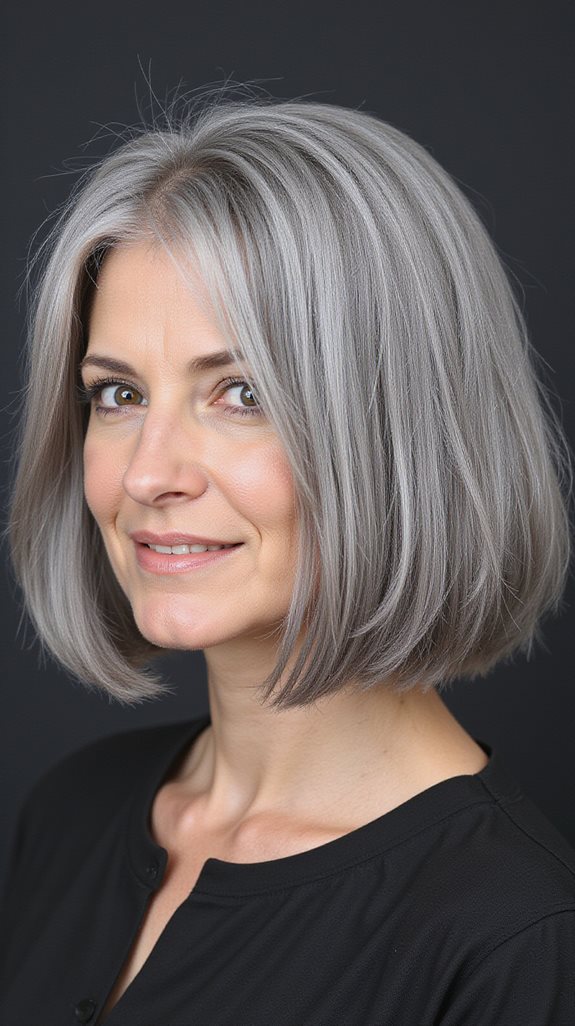 sophisticated grey hair care
