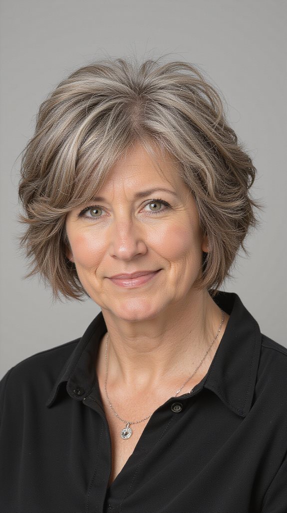 textured volume for fine hair