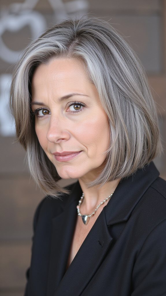 timeless chin length bob elegance