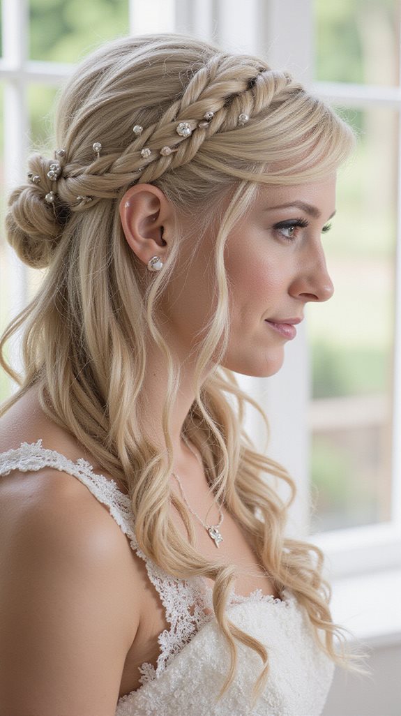 twisted halo braid elegance