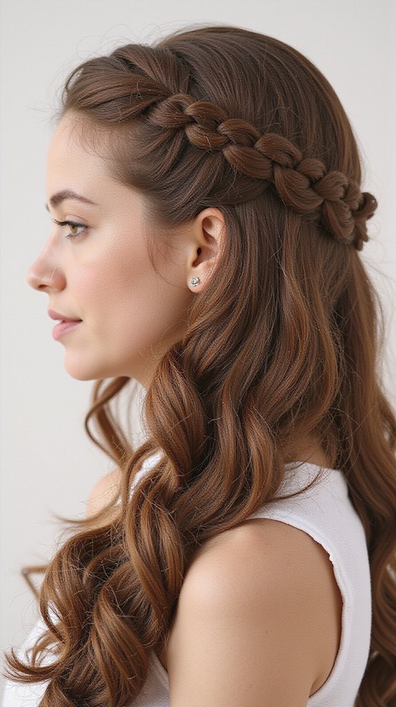 twisted rope braid style